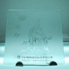 平板玻璃的油砂無(wú)手印蒙砂加工，蒙砂粉